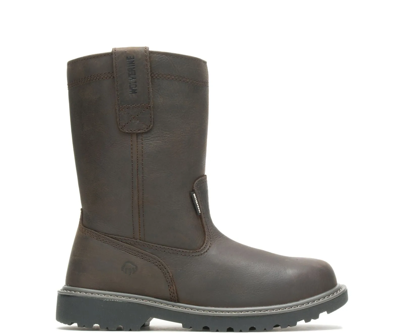 10680 Brown Floorhand Wellington Steel Toe