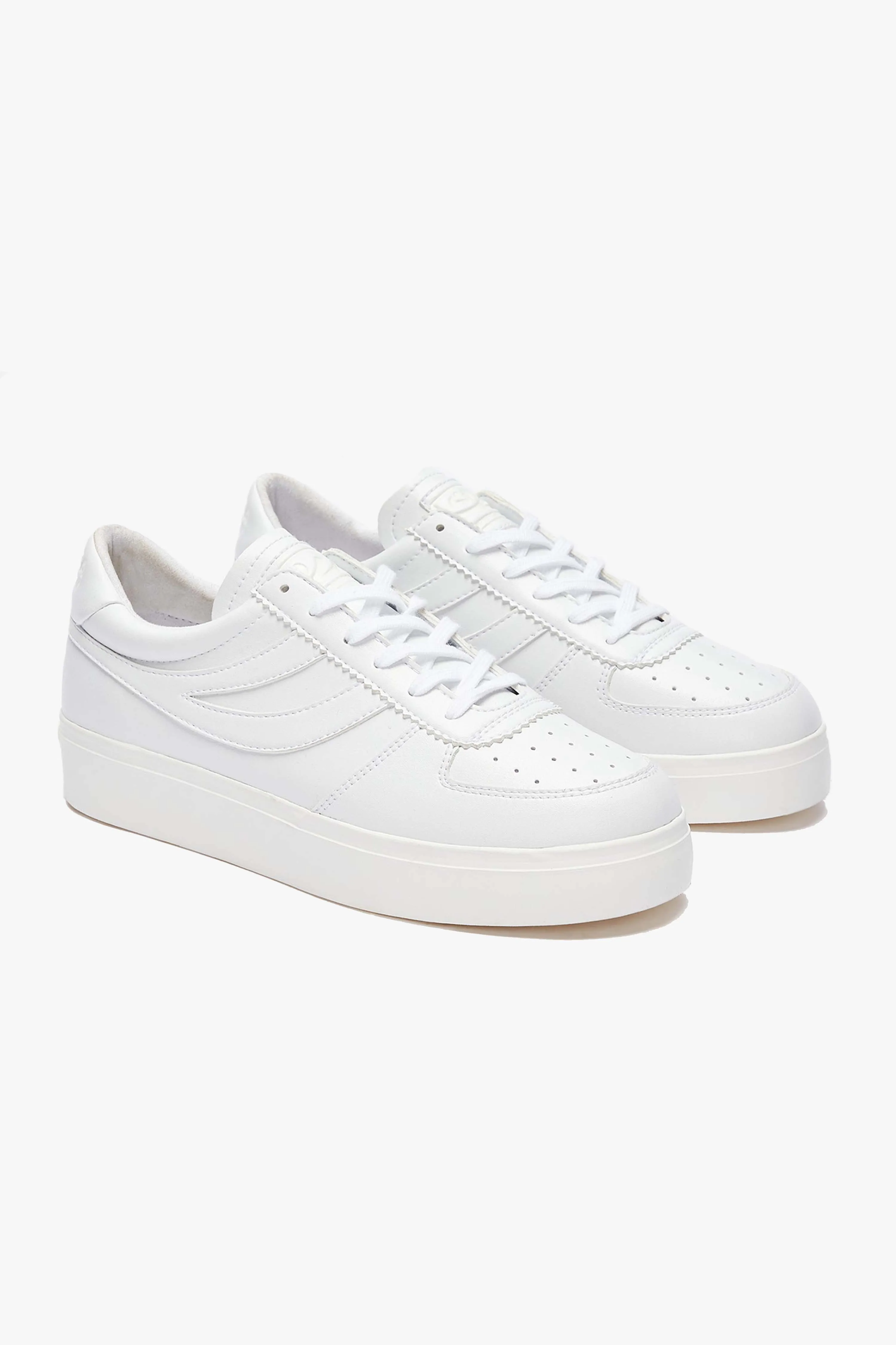 2850 Seattle 3 Vegan Leather White Sneaker