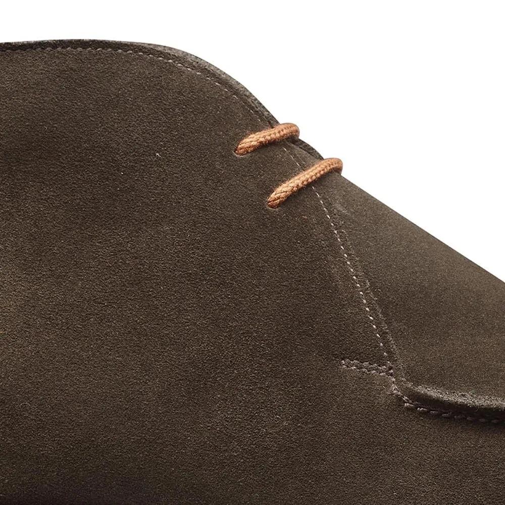 7 CM / 2.76 Inches CMR CHAMARIPA Handcrafted Green Suede Men's Chukka Boots