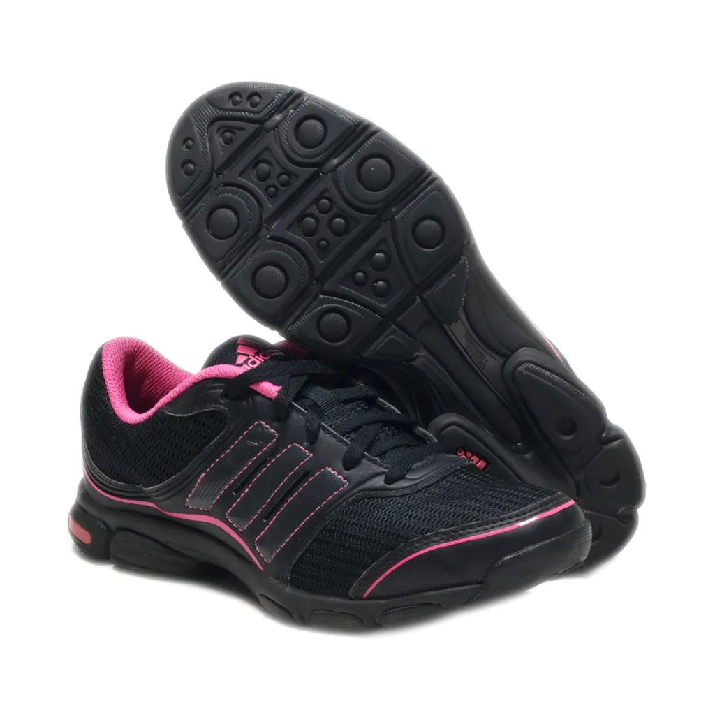 Adidas Arianna 2 Sport Shoes Leather Black Colour For Kids