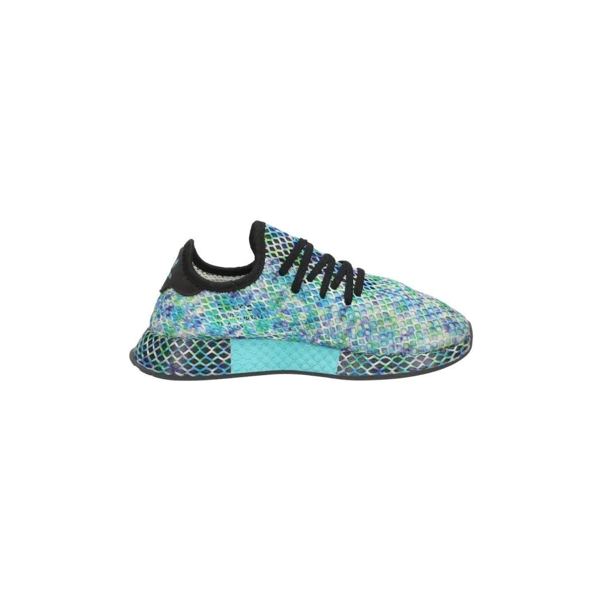 Adidas Deerupt Lifestyle Sport Shoes Fabric Blue Colour For Men