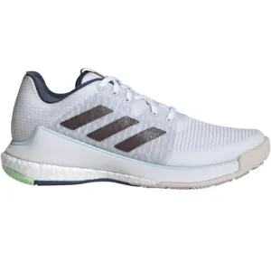 Adidas Women's Crazyflight Indoor Court Shoe - White/Aurora Metallic/Bright Red