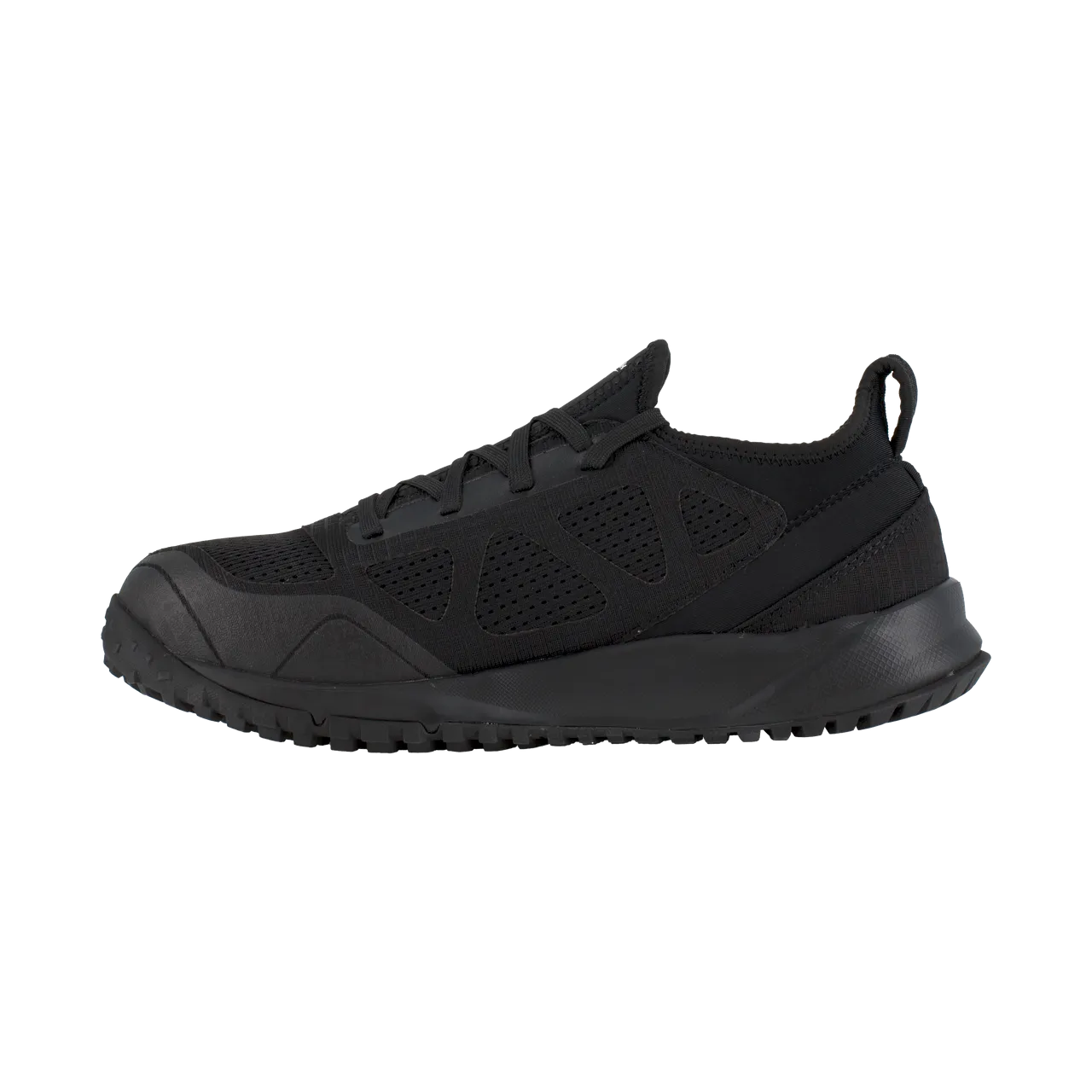 All Terrain Steel-Toe Athletic Work Shoe Black