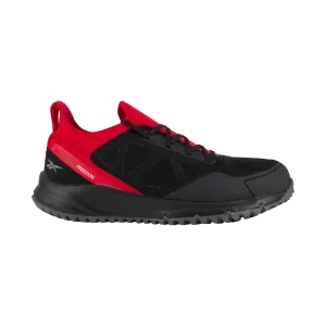 All Terrain Steel-Toe Athletic Work Shoe Black/Red