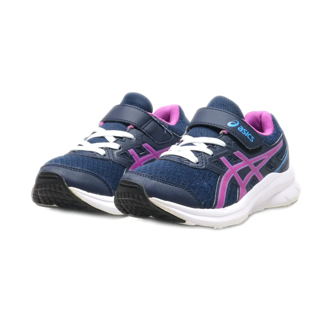 Asics Preschool Jolt 3 Sport Shoes Fabric Blue Colour For Kids