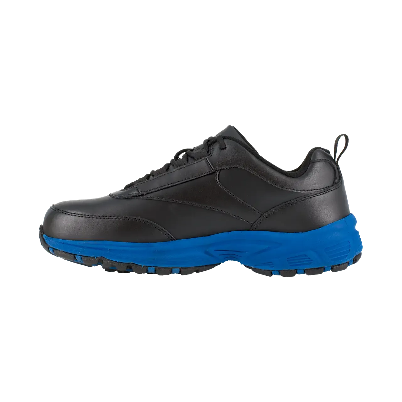 Ateron Steel-Toe Athletic Work Shoe Black/Blue