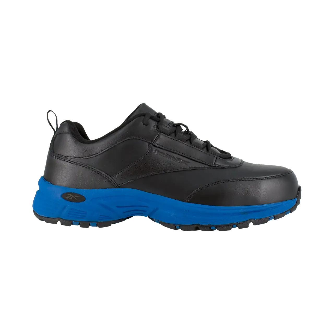 Ateron Steel-Toe Athletic Work Shoe Black/Blue