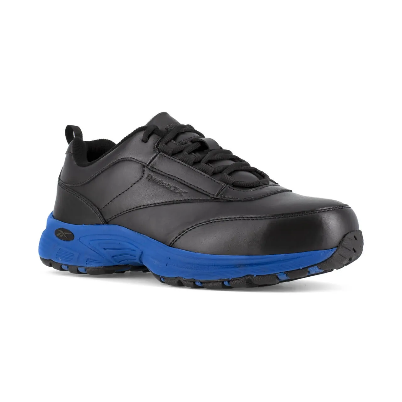 Ateron Steel-Toe Athletic Work Shoe Black/Blue