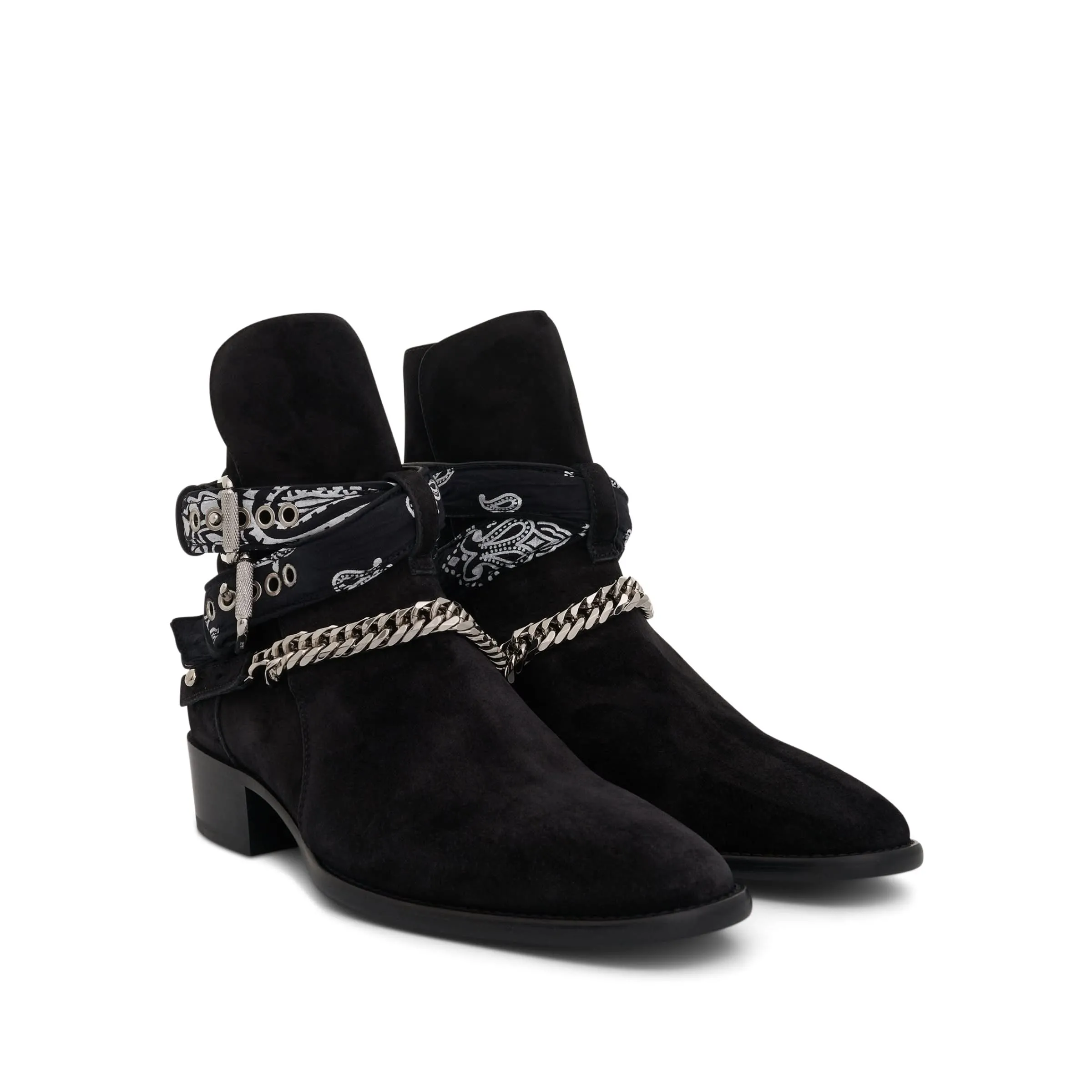 Bandana Boots in Black