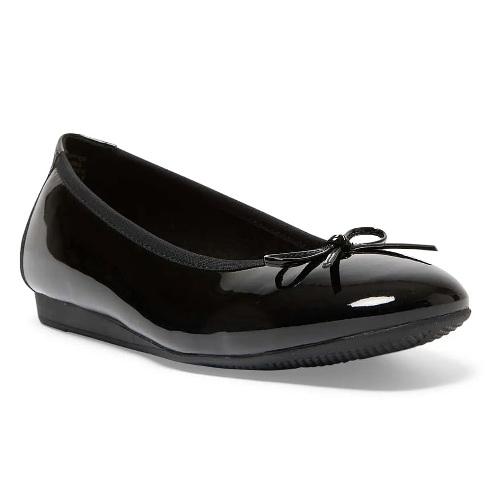 Belamy Flat in Black Patent