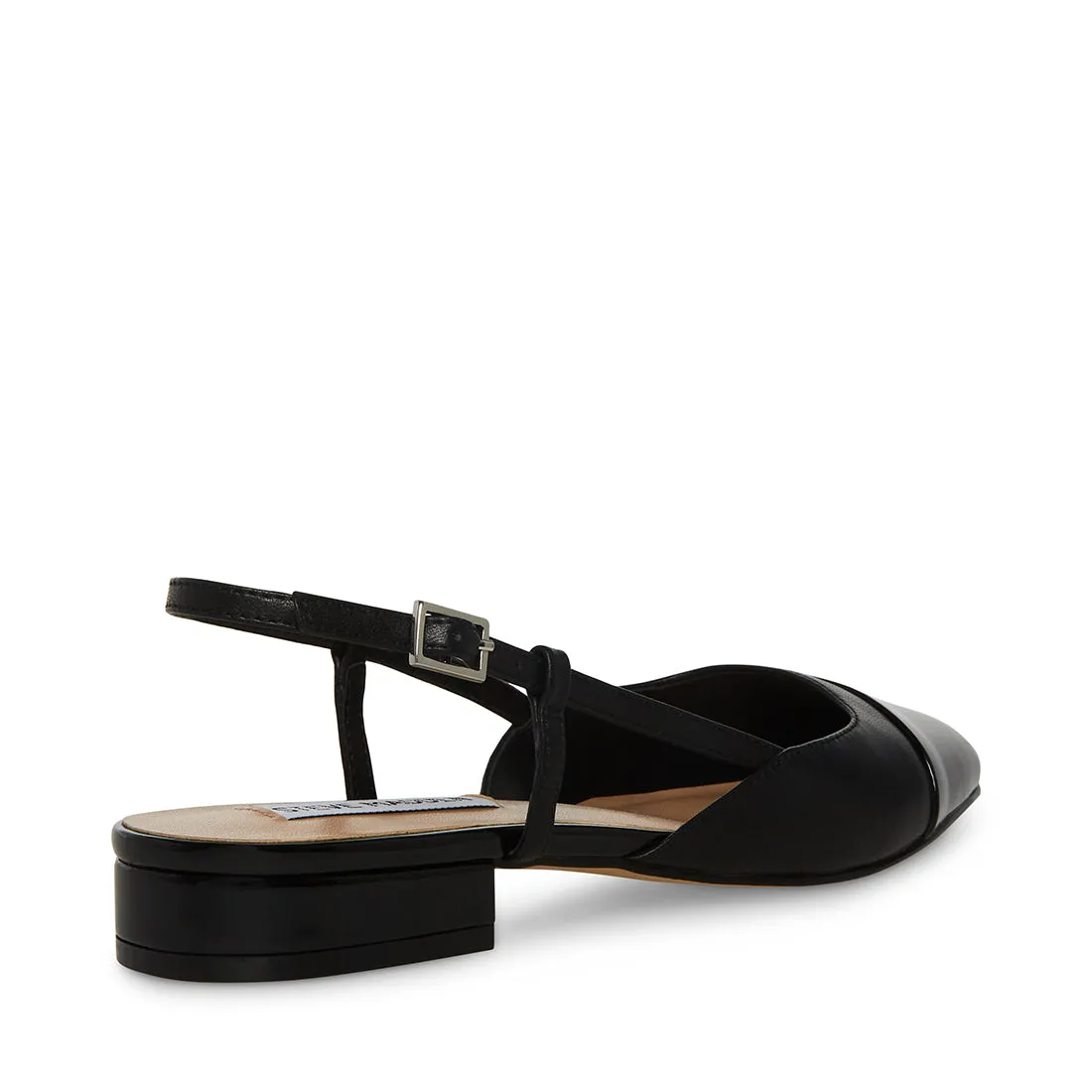 Belinda Flat Shoe BLACK LEATHER