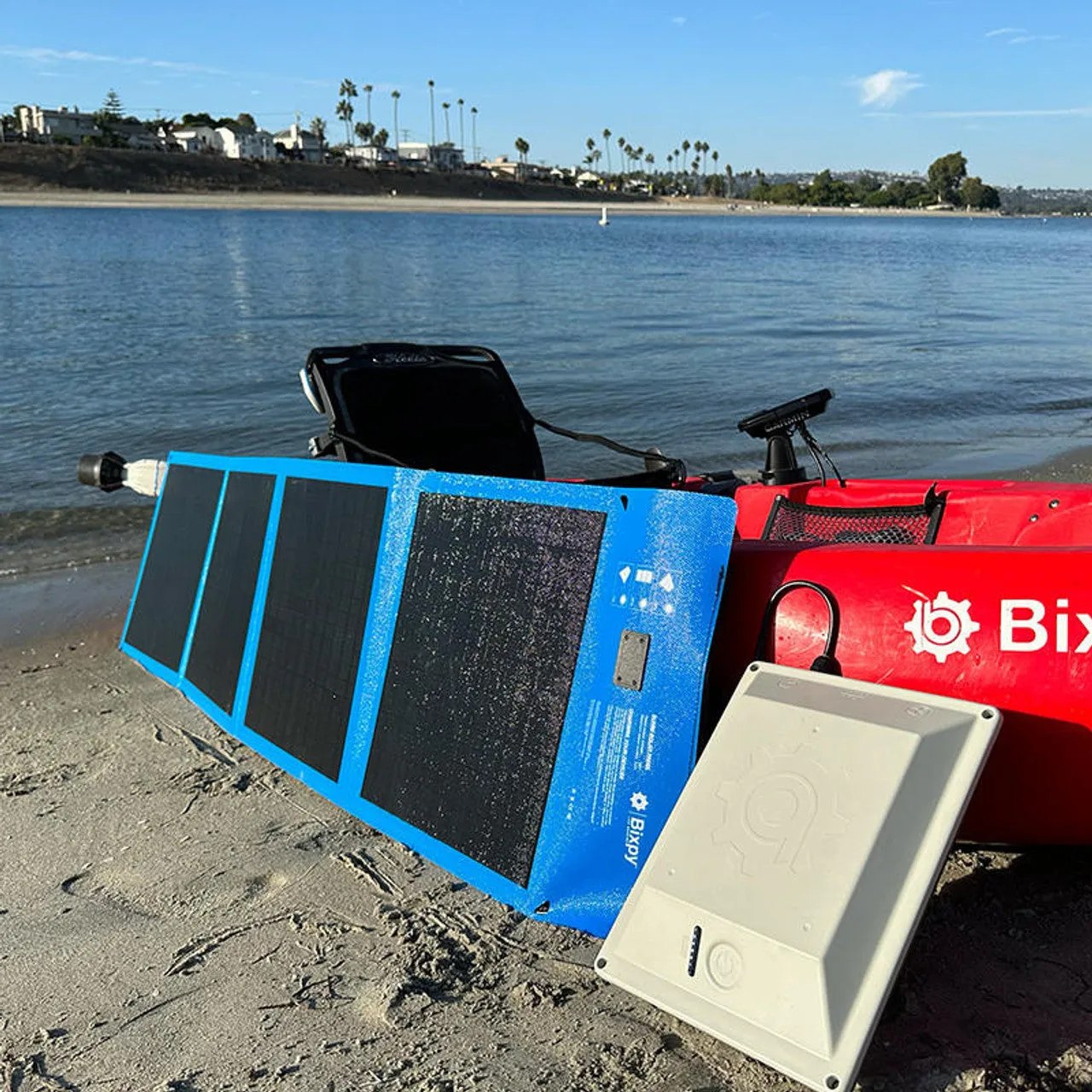 Bixpy PWC Motors K-1 Outboard Kit with SUN80 Solar Panel Only