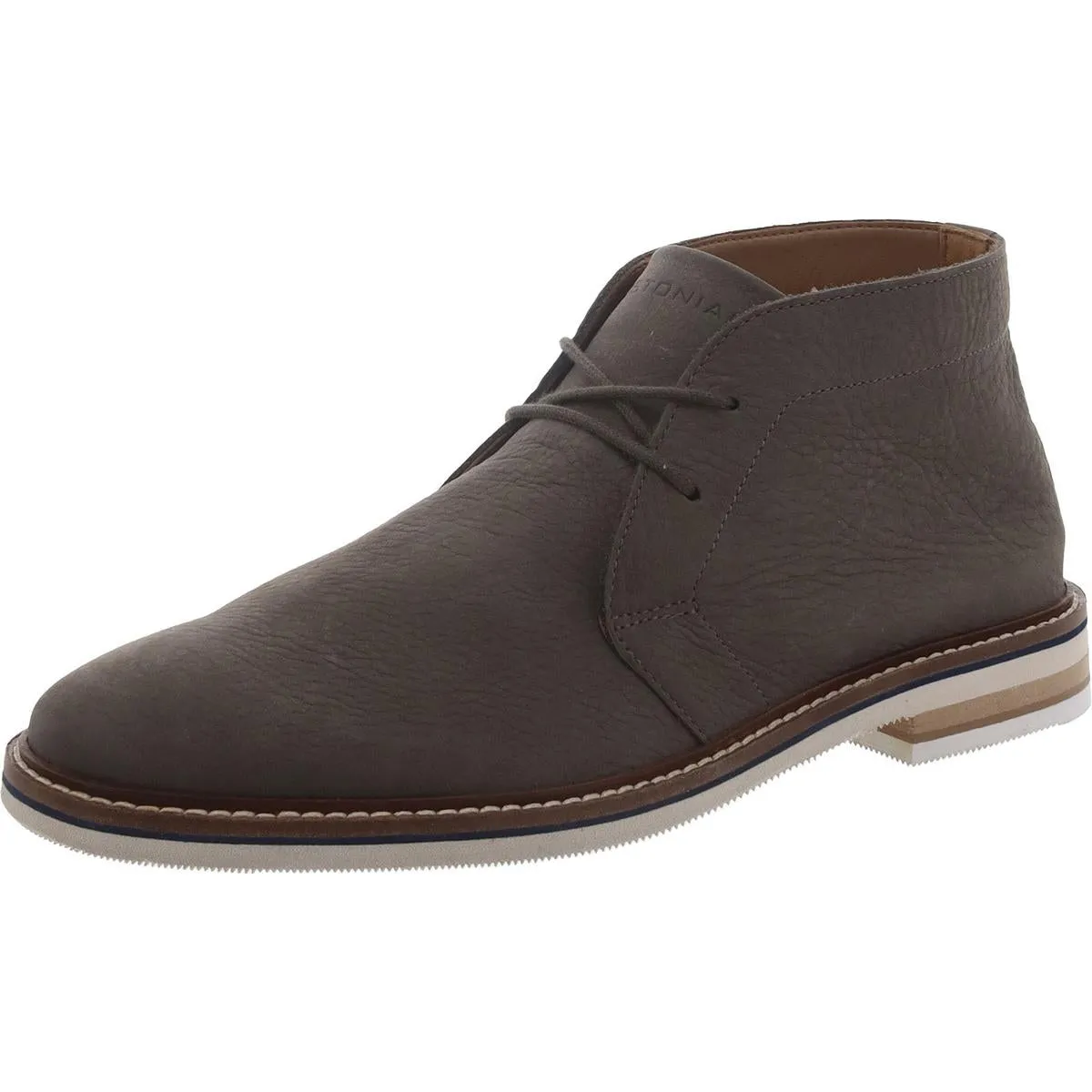 Bostonian Mens Dezmin Mid Nubuck Lace Up Chukka Boots