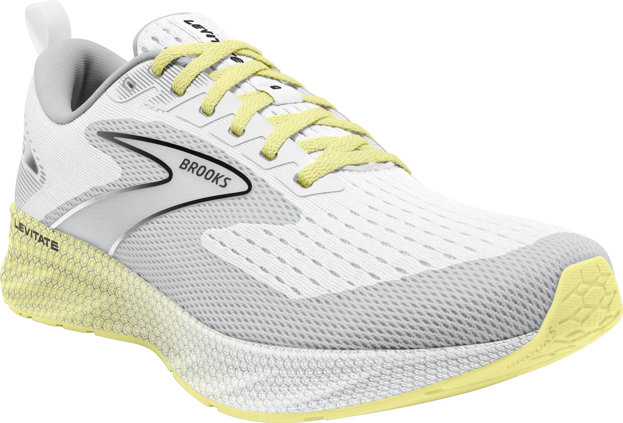 Brooks Levitate 6 Womens Running Shoes - White