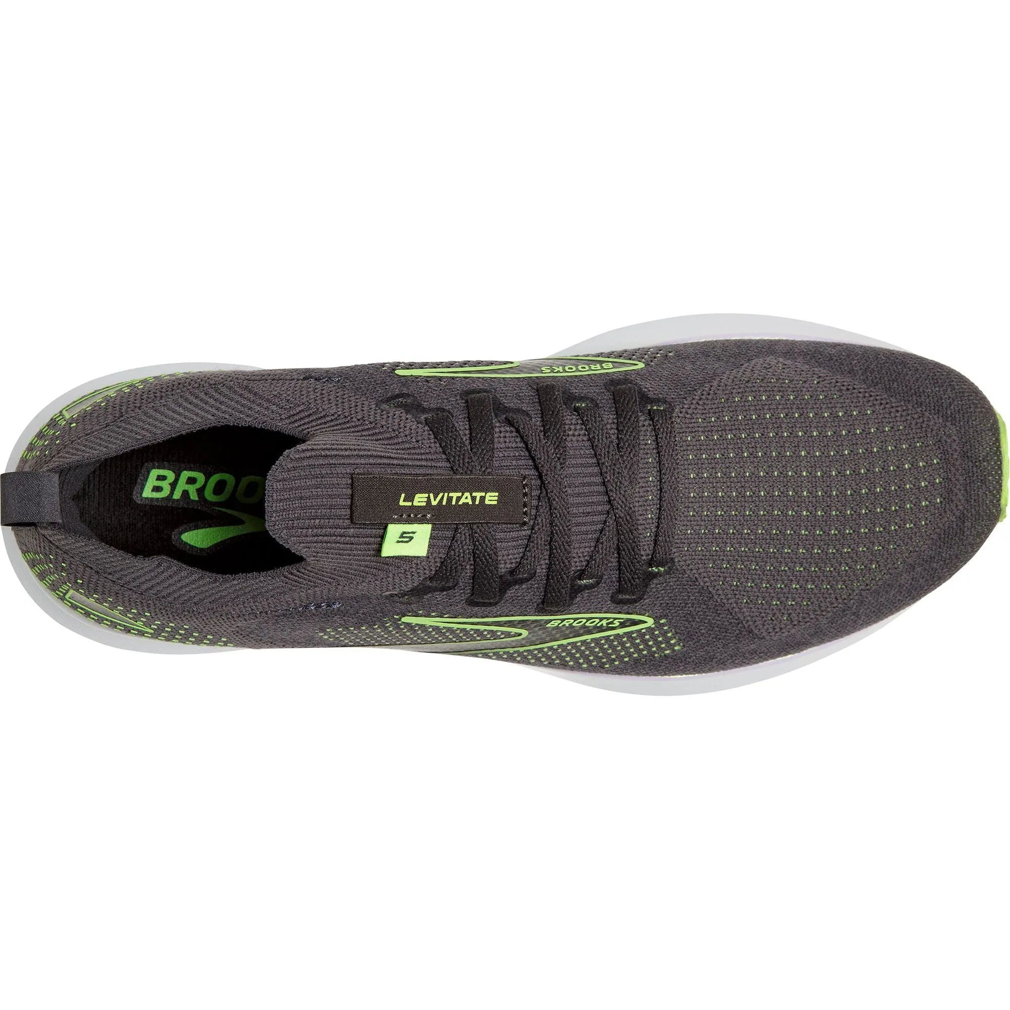 Brooks Levitate StealthFit 5 Mens Running Shoes - Grey