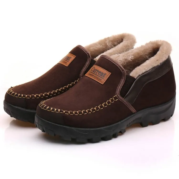 Comfortable Waterproof Warm Leather Snow Boots