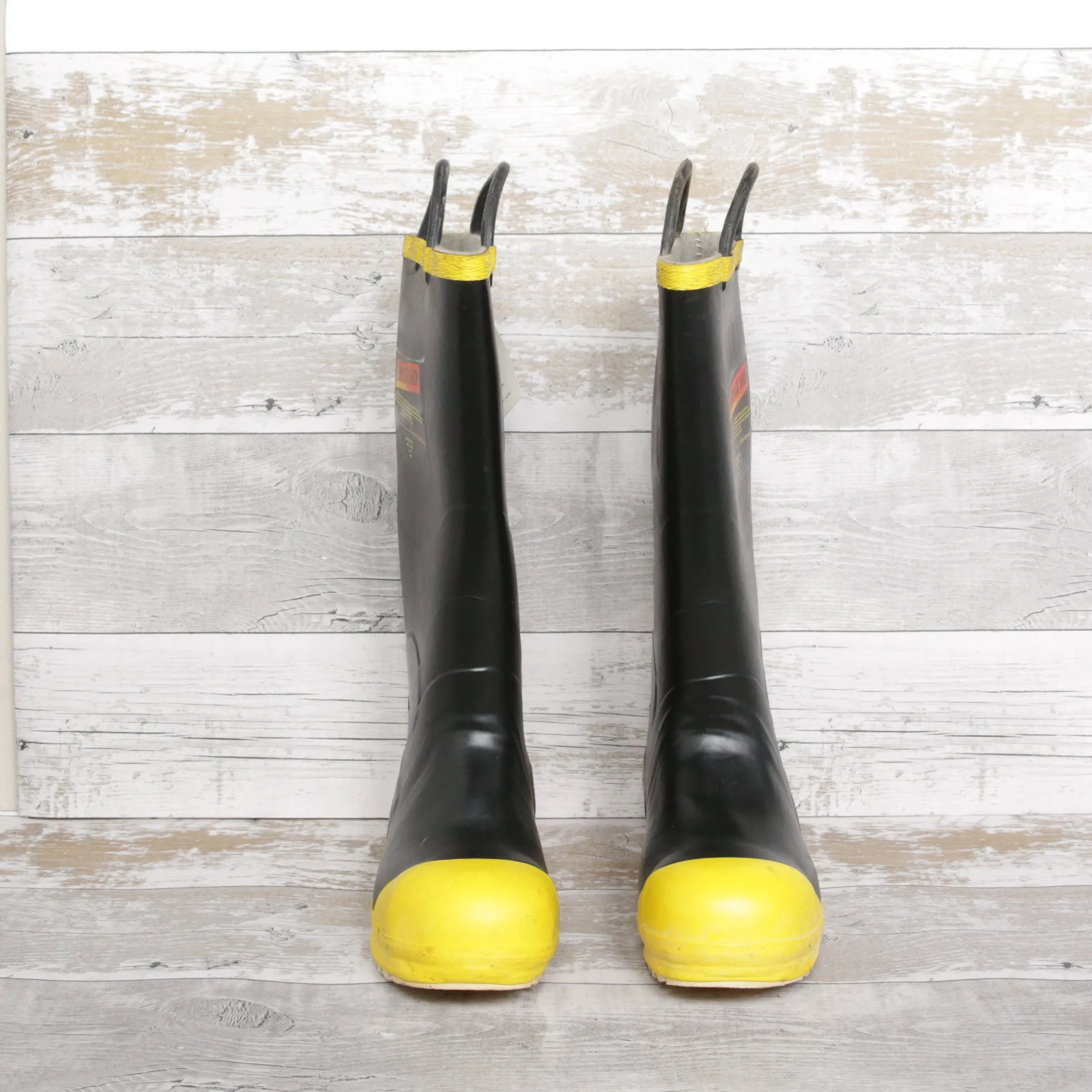 De-Branded Flameguard Safety Wellington Boots UK7