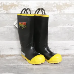 De-Branded Flameguard Safety Wellington Boots UK7