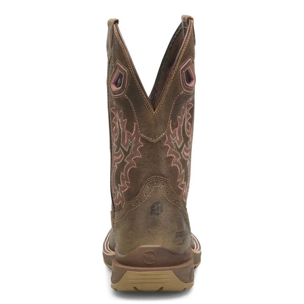 Double H Women’s Phantom Rider 10” Wide Square Comp Toe Roper #DH5374