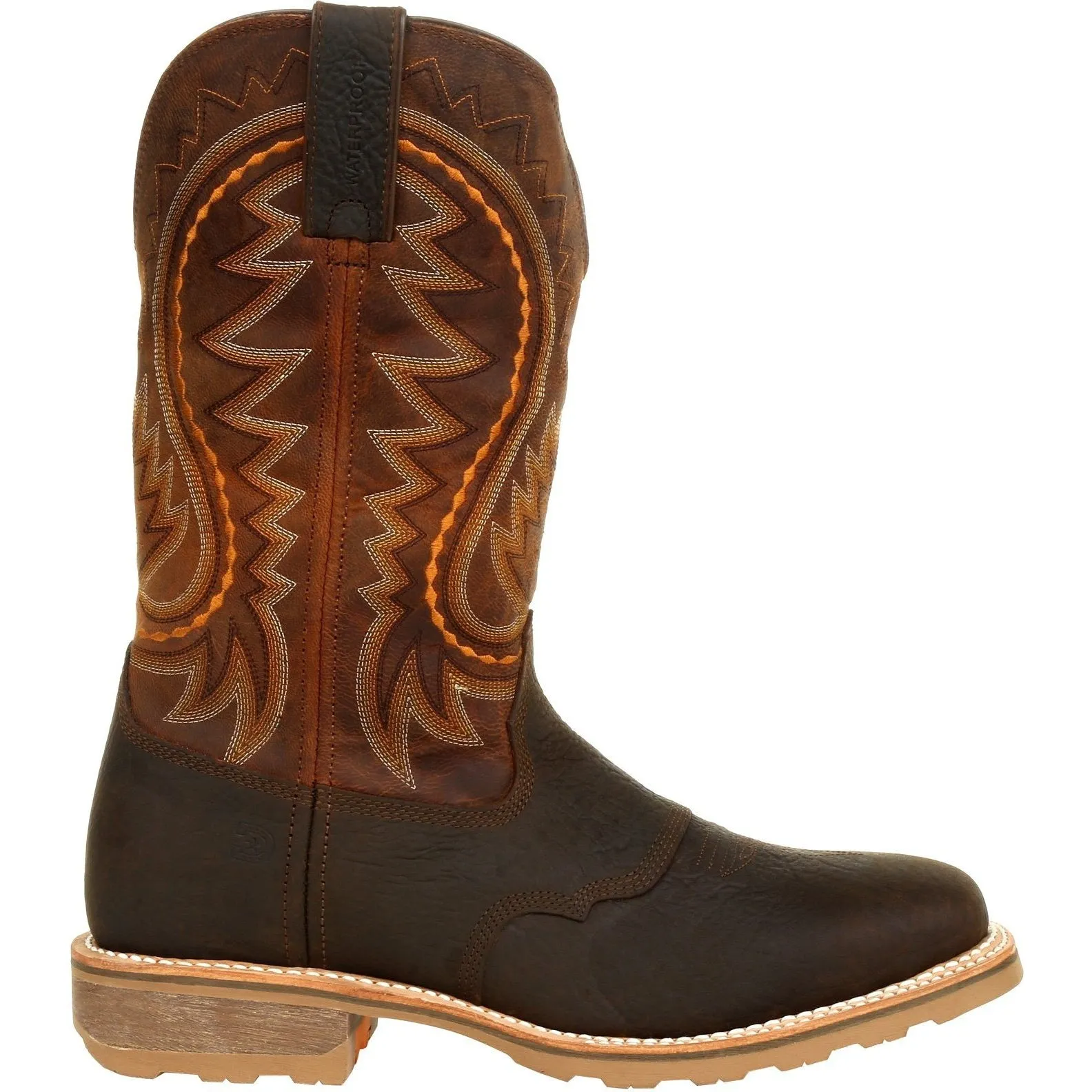 Durango Men's Maverick Pro 12" Square Toe WP Western Work Boot DDB0299