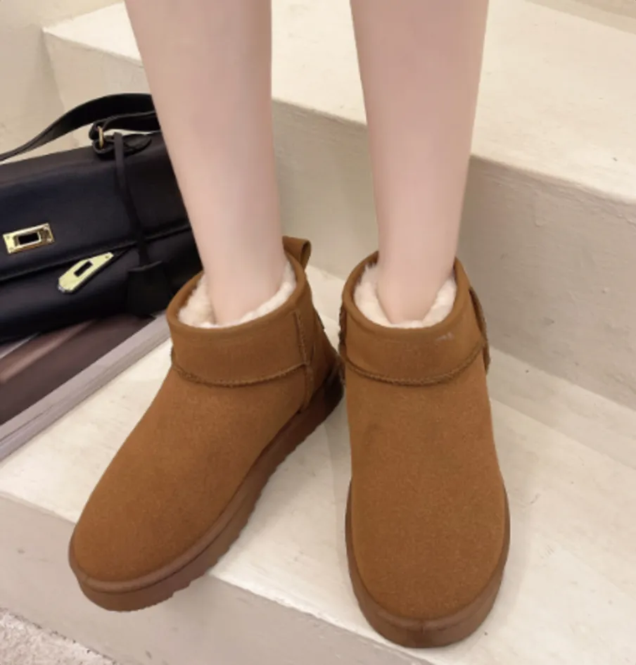 Fluffy Winter Boots for women