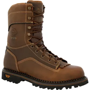 Georgia Boot AMP LT Low Heel Logger Composite Toe Waterproof Work Boot