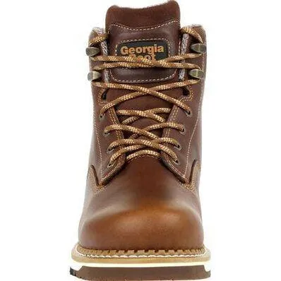 Georgia Men's AMP LT Wedge Steel Toe WPWork Boot - Brown - GB00351