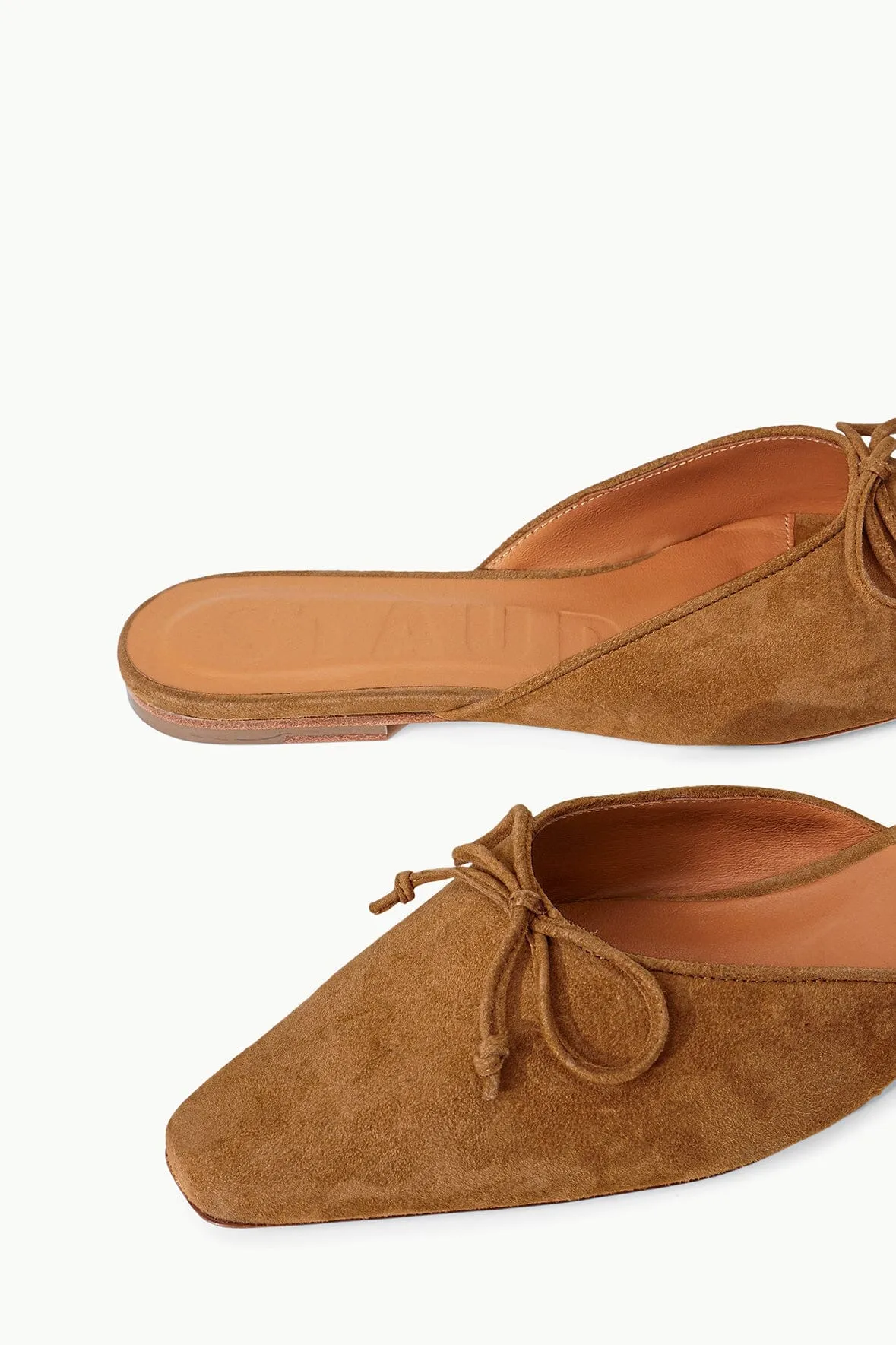 GINA MULE | TAN SUEDE