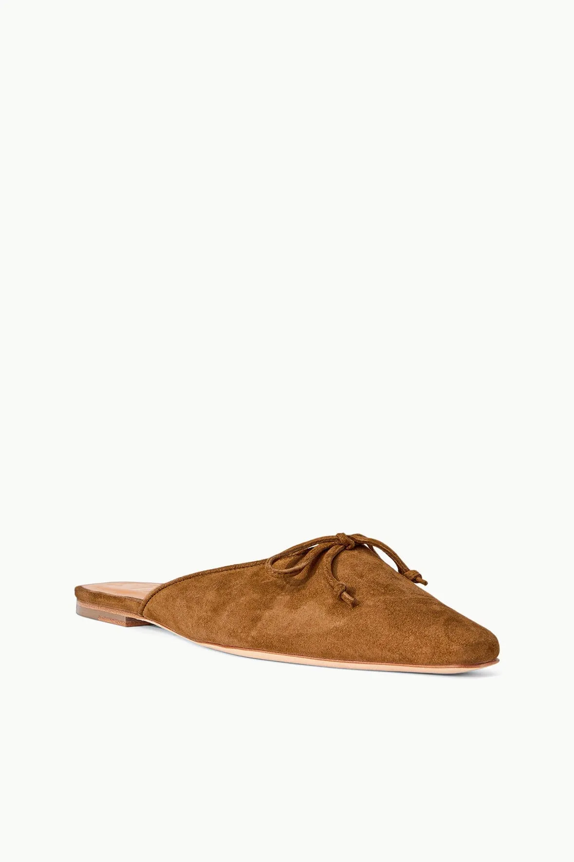 GINA MULE | TAN SUEDE