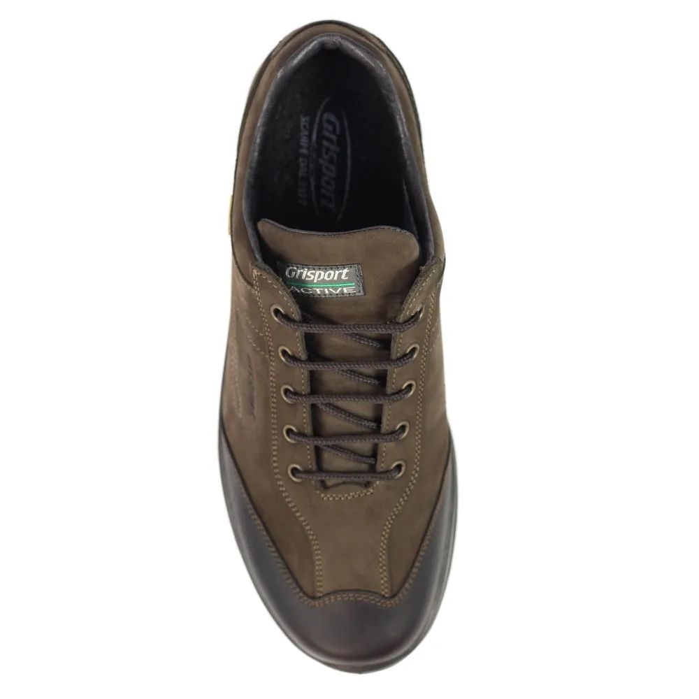 Grisport Westpoint Brown Shoes Walking Shoe Water Resistant Comfort