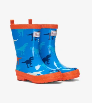 Hatley Shiny Rain Boots - Giant T-Rex