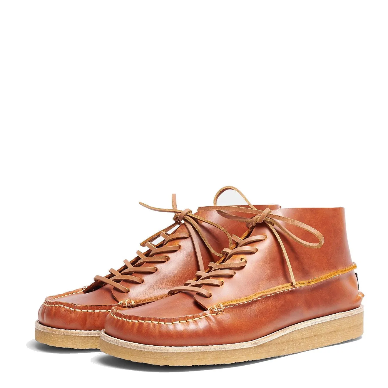 Hikerdelic X Yogi Derek Leather Chukka Boot - Apricot