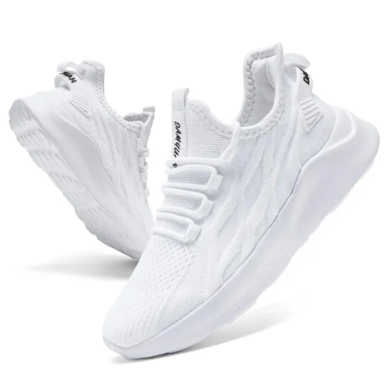 Hnzxzm Breathable Classic Running Sneakers Slip on Walking Shoes Tenis Lightweight Jogging Sport Shoes Casual Ladies Trainers