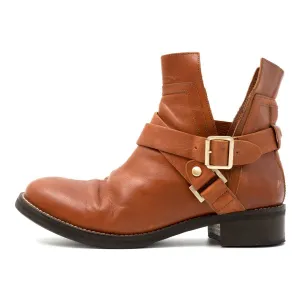 Hugo Boss Ankle Boots Leather Brown Colour For Women