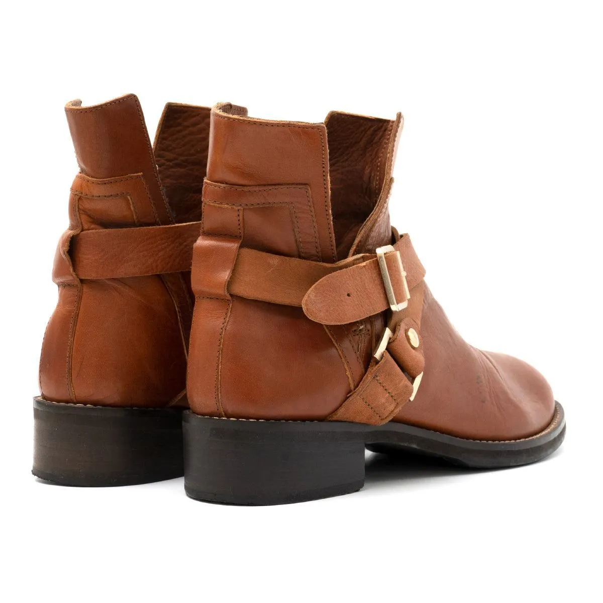 Hugo Boss Ankle Boots Leather Brown Colour For Women