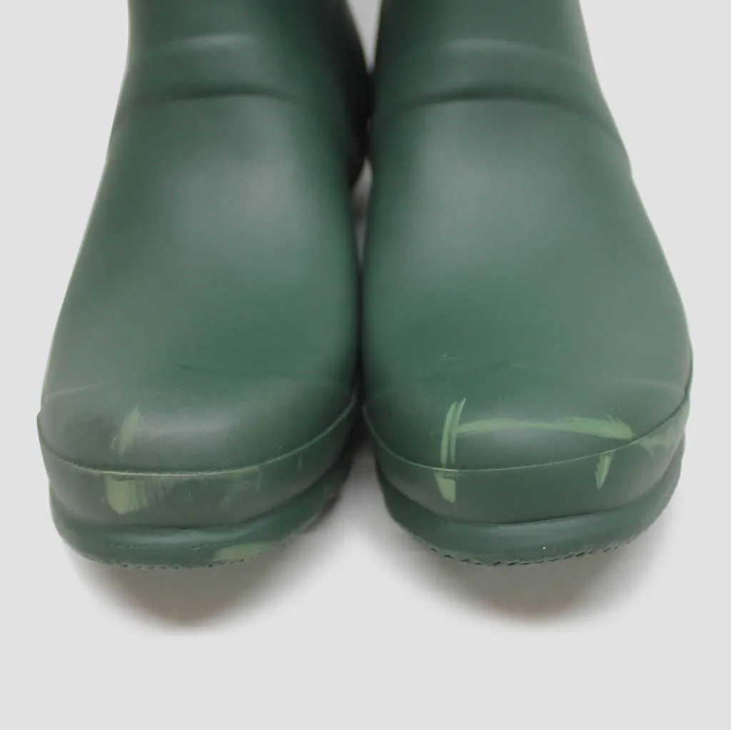 Hunter Original Tall Green Womens Rain Boots Wellies - S - UK 8