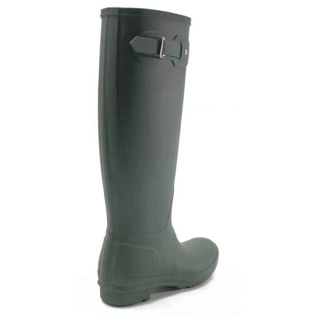 Hunter Original Tall Green Womens Rain Boots Wellies - S - UK 8