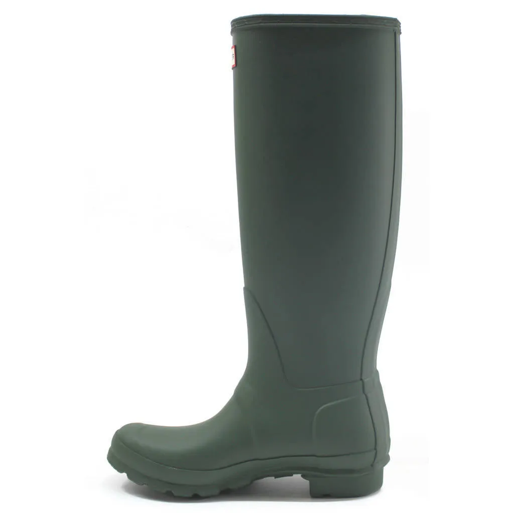 Hunter Original Tall Green Womens Rain Boots Wellies - S - UK 8