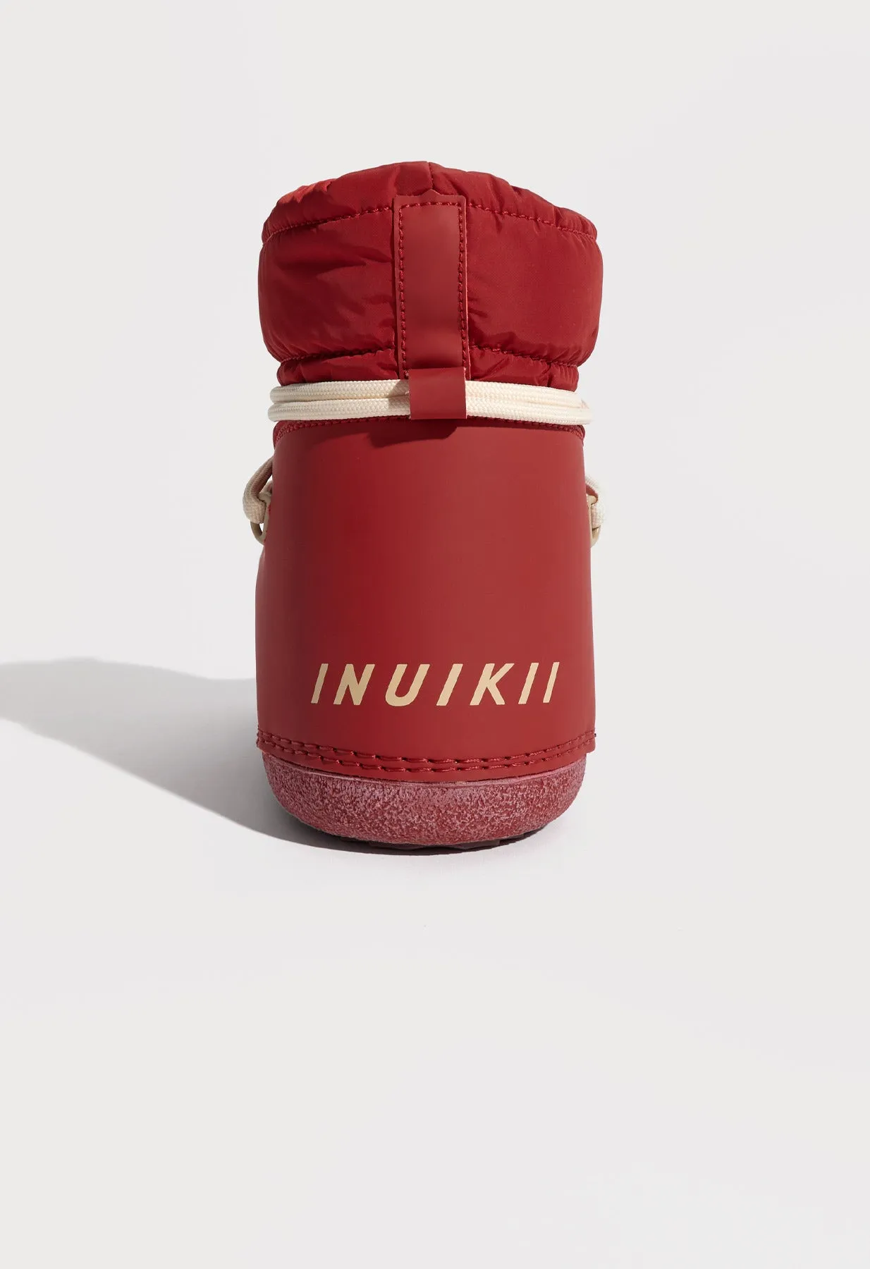 Inuikii Mountain Puffer Winter Boot in Red