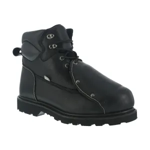 'Iron Age' Men's 6" Ground Breaker External Met Guard - Black