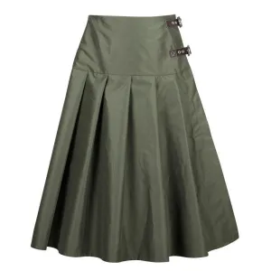 John Field Ladies Gale Waterproof Rain Skirt - Forest Green