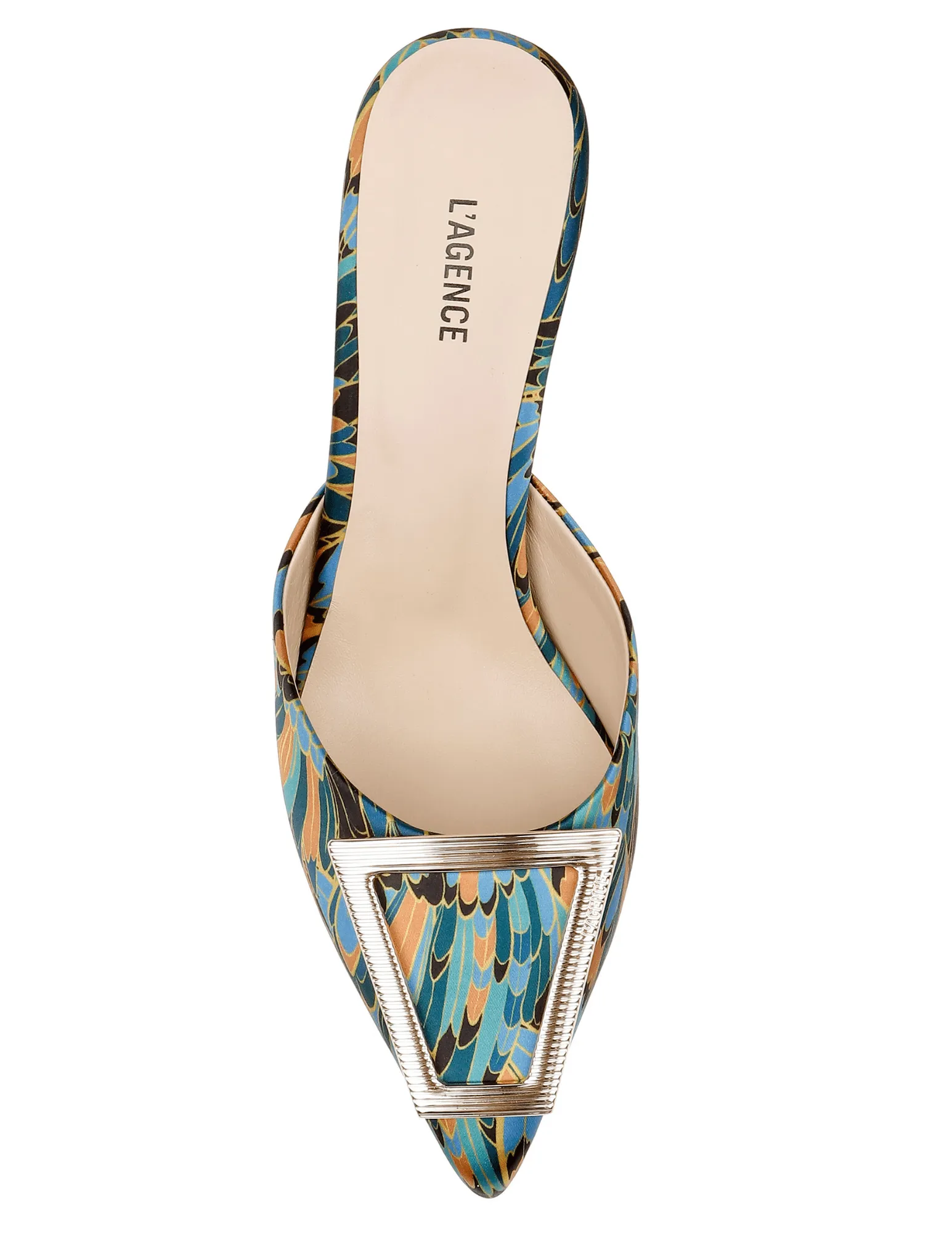 L'Agence Charlene Pointed Toe Mule Pump