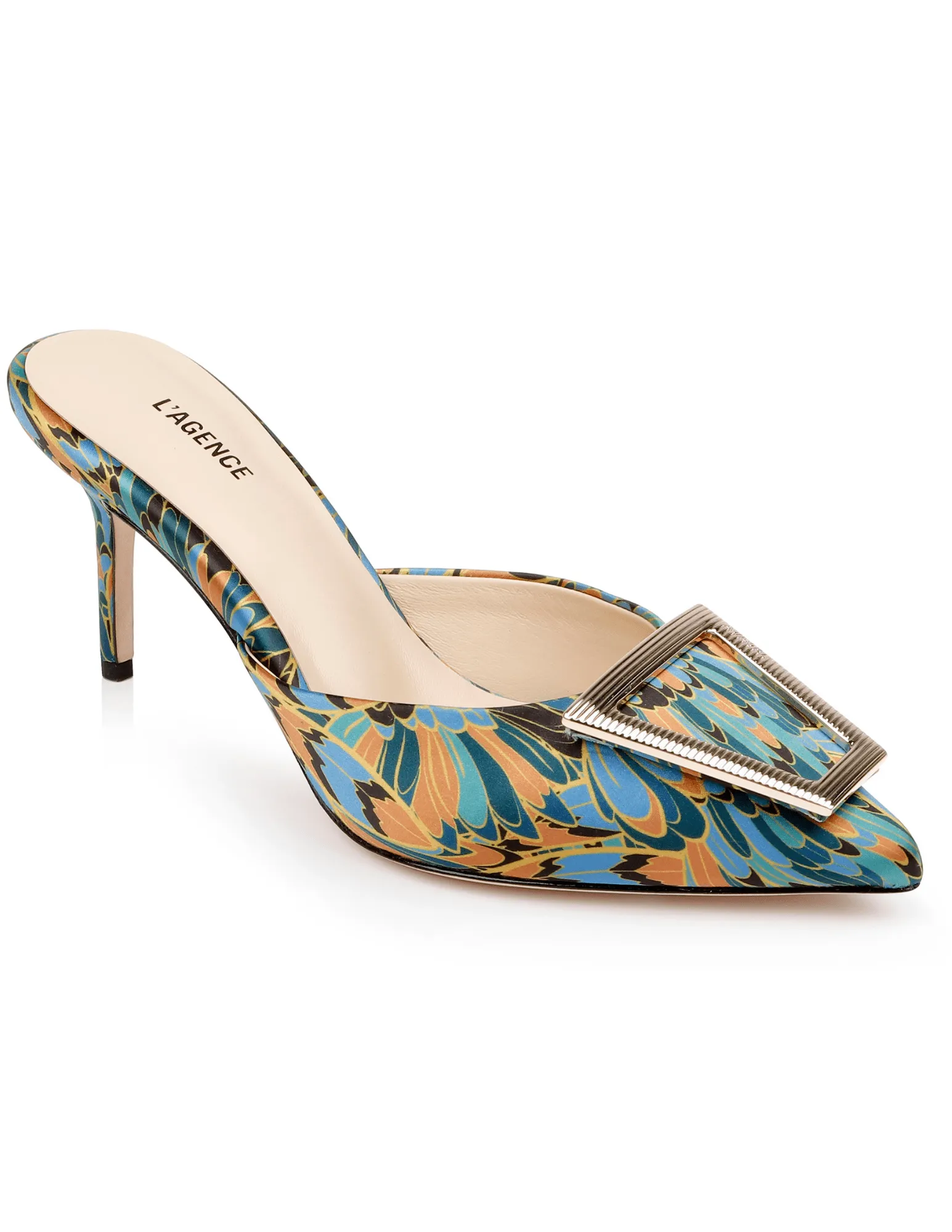 L'Agence Charlene Pointed Toe Mule Pump