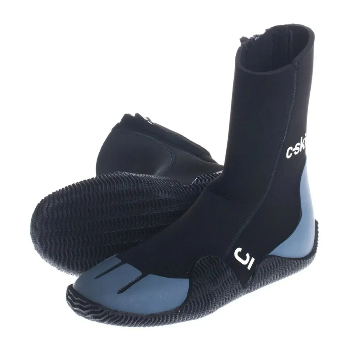 Legend 5mm Zipped Round Toe Booties