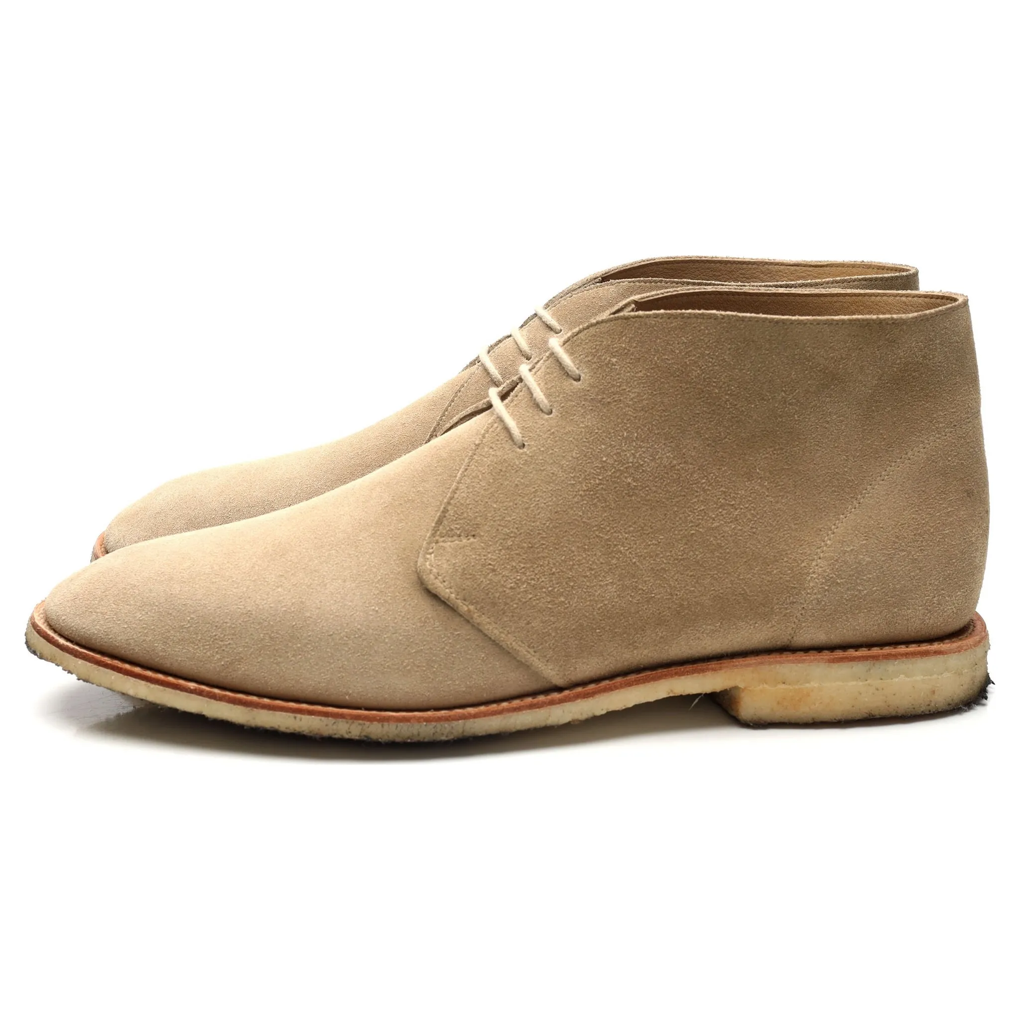 'Marvin' Milkshake Beige Suede Chukka Boot UK 11 F