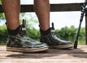 MEN'S ANKLE DECK BOOT - MOSSY OAK BOTTOMLAND CAMO