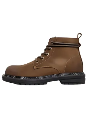 Men's High Top Leather Boots