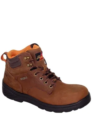 Mens Sport H20 6" Safety Lace-Up Shoes