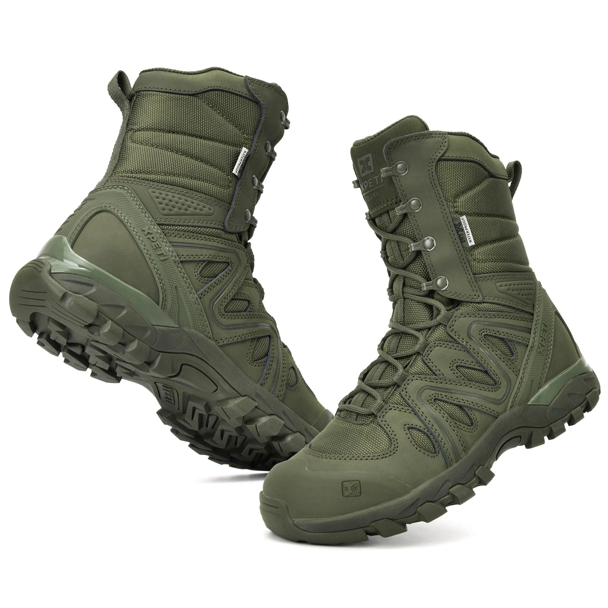 Men's Women's X-FORCE 8" Waterproof Tactical Boots