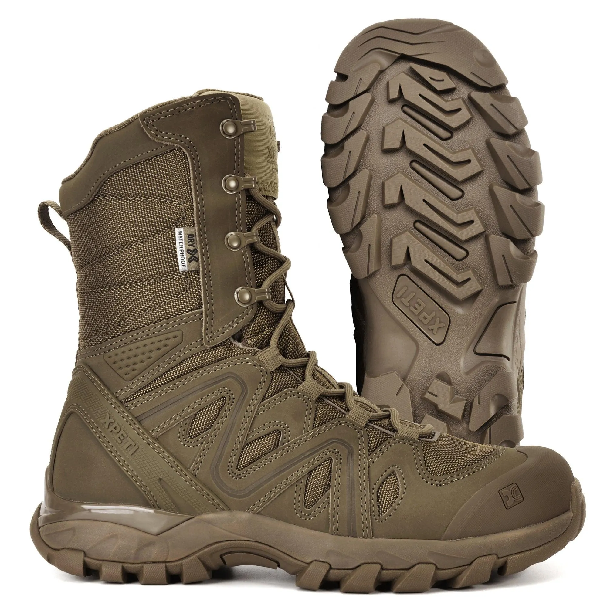 Men's Women's X-FORCE 8" Waterproof Tactical Boots